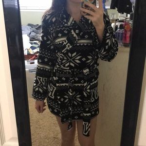 PINK bath robe, size XS/S